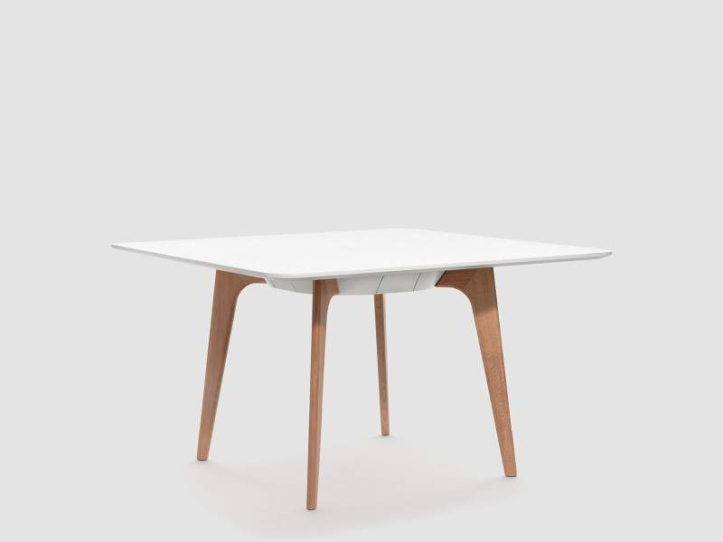 Design Konferenztisch Holz Büro Schreibtische weiß Konferenztische moderne Büromöbel, Bene, TIMBA Table