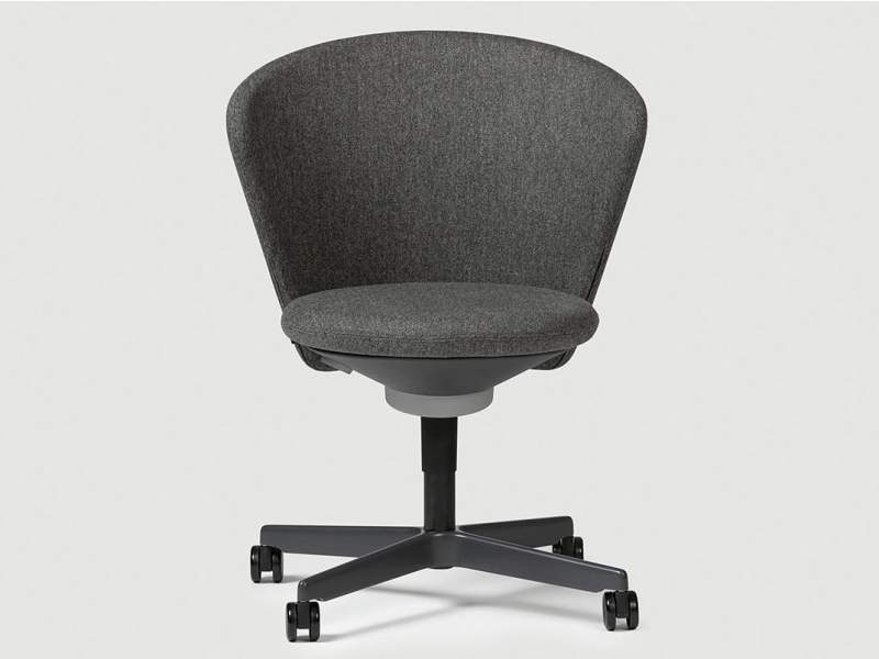 Designer Bürostuhl schwarz Konferenzstuhl Drehstuhl Bürodrehstuhl, Bene, Bay Chair