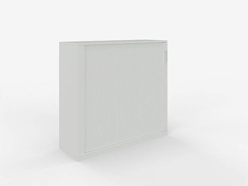 OPTIMO Rollladenschrank von ZEMP mit platzsparender Jalousietür – ideal zur übersichtlichen Aufbewahrung im Büro