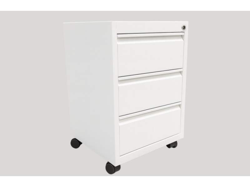 Rollcontainer SARA Easy Caddy mit drei Schubladen für flexible Büroorganisation