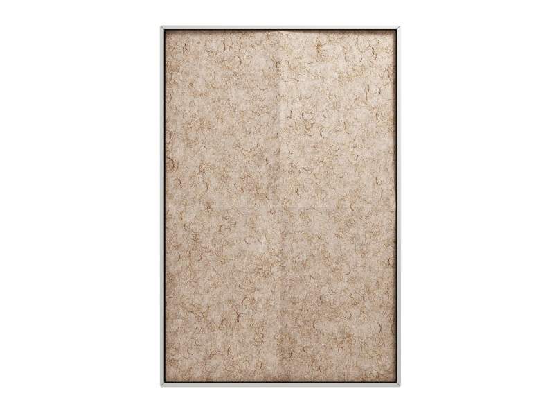 Akustikpanel Skandiform Unfold Memo mit strukturierter Oberfläche und Rahmen zur Wandmontage