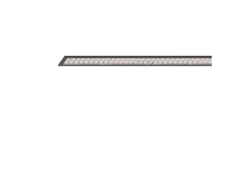 Einbauleuchte XAL Enviva linear mit Linseneinsatz und zurückversetzter Lichtquelle