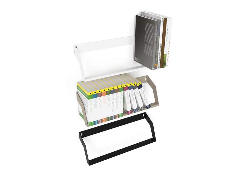 Wandregal Lista Office LO Plug High Five Wandablage für Bücher und Unterlagen zur Wandmontage