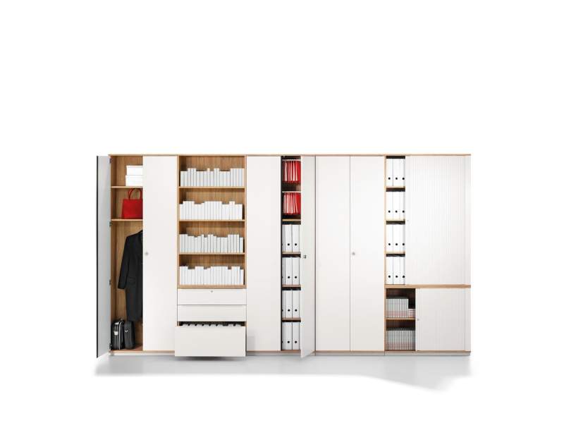 Modulares Schranksystem WINI WINEA MAXX für strukturierte Büroablagen