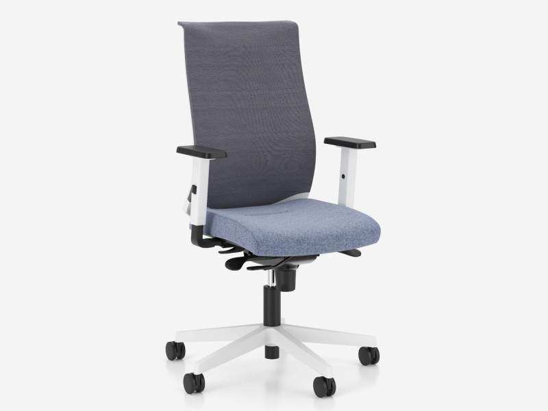 Drehstuhl SOHOS by Nowy Styl Altum mit Netzrücken und Armlehnen für ergonomisches Arbeiten