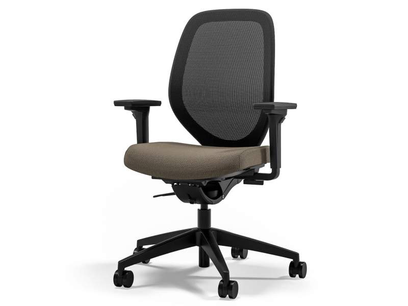 Bürodrehstuhl Assmann Büromöbel Consento Atessa mit ergonomischer Netzrückenlehne