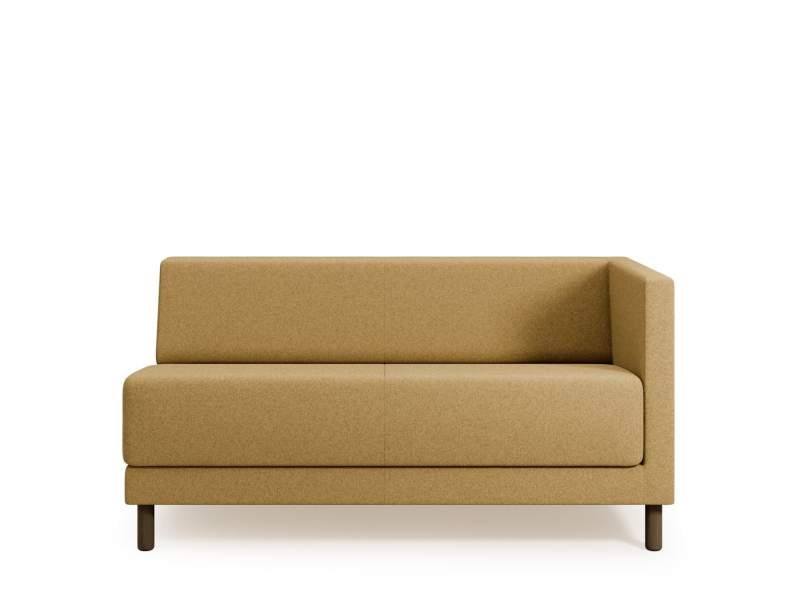 Modulares Sofa Profim Vancouver Lite mit einseitiger Rückenlehne für kompakte Wartebereiche
