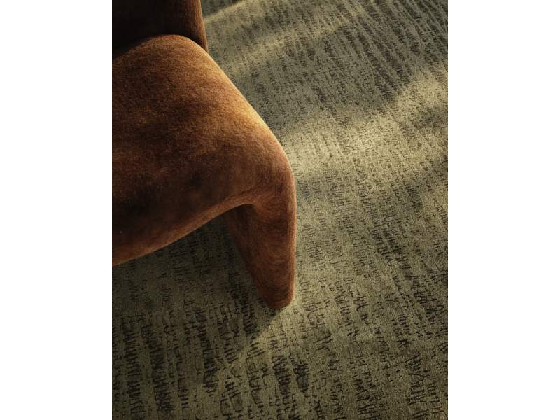 Object Carpet Grain Teppichboden in einer Lounge mit feiner, unregelmässiger Oberflächenstruktur