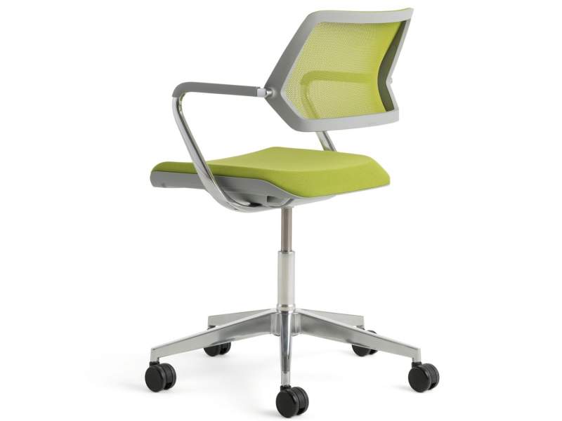 Ergonomischer Konferenzstuhl Steelcase QiVi für Meetings und Zusammenarbeit