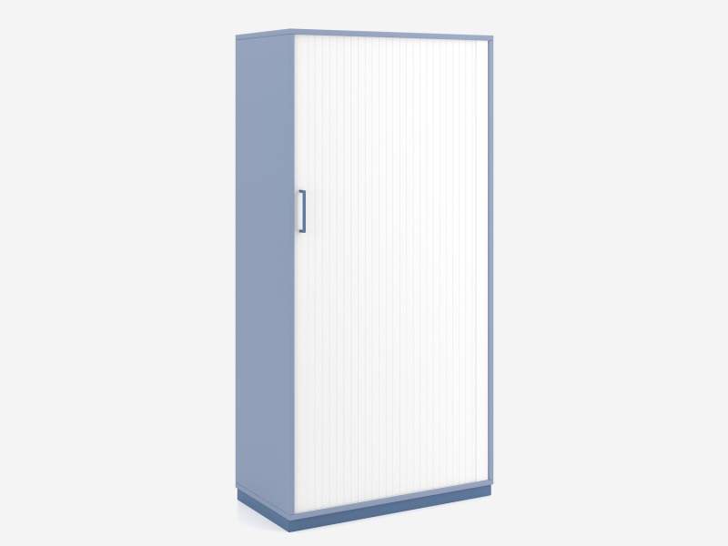 Rollladenschrank Nowy Styl K42 mit vertikaler Rollladenfront und seitlichem Griff