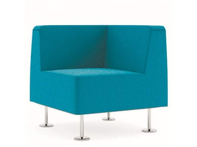 Loungesessel türkis Büro Clubsessel Design Loungemöbel, profim, Wall In - Wartemöbel