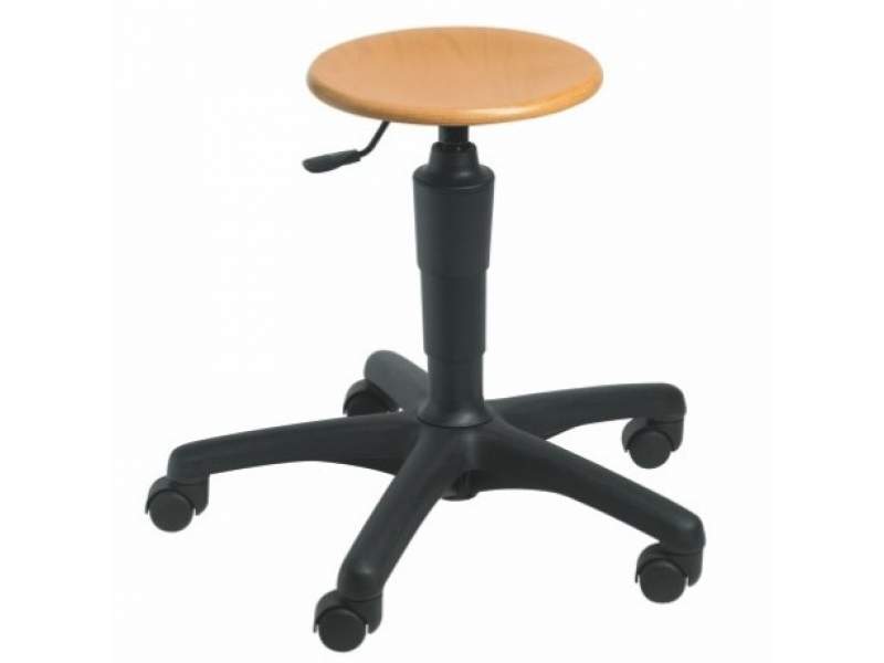Ergonomischer Schreibtischhocker Holz Hocker ergonomisch, BWW, 7400