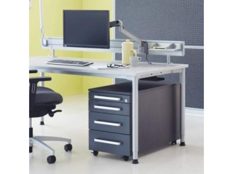 Rollcontainer Büro kleiner Büroschrank Rollen Bürocontainer abschließbar ophelis, Container