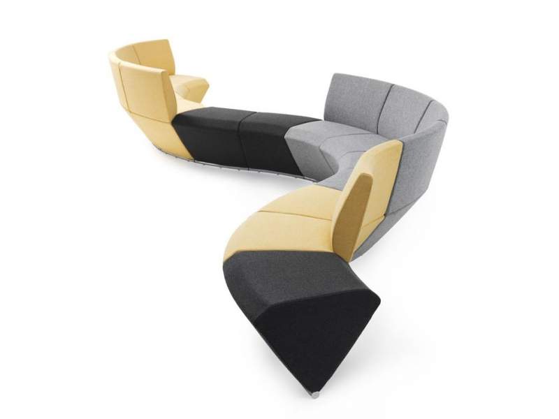 Sektionssofa Loungesofa, Skandiform, Spino