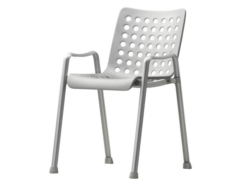 Besucherstuhl Aluminium Besucherstühle Konferenzstühle, vitra Klassiker Landi-Stuhl