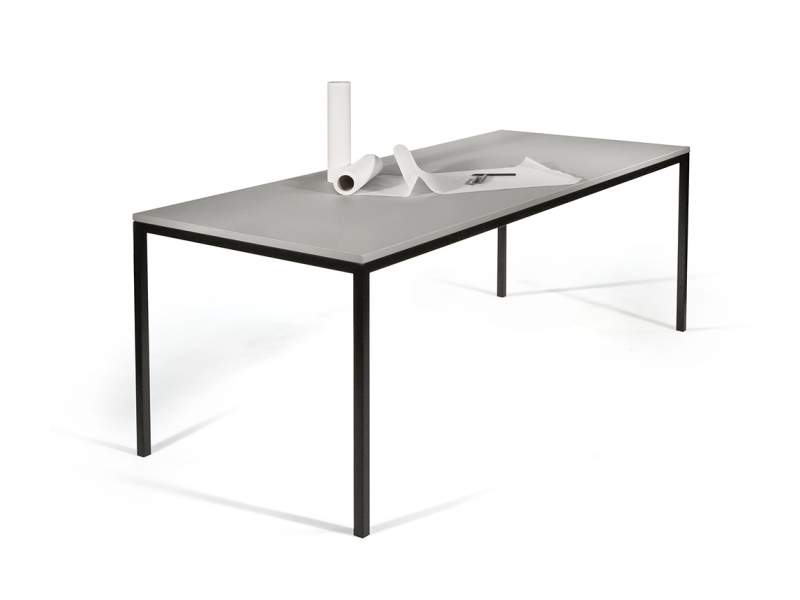 Schreibtisch modern kleine Schreibtische grau, KIM, Primo Bürotisch