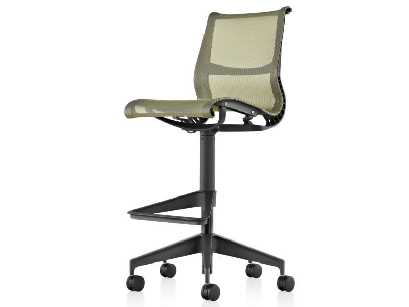 Drehstuhl Netzrücken Barhocker, Herman Miller, Setu Hocker