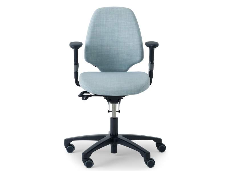 Flokk Bürostuhl blau mit Armlehnen Design Bürostühle kaufen, Flokk, RH Activ