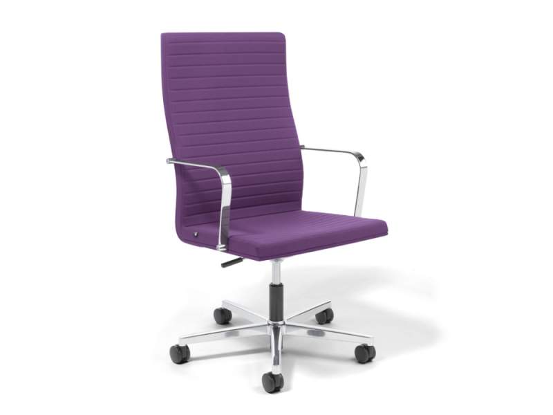 viasit Bürostuhl violett Bürodrehstuhl Design, viasit, pure Drehstuhl