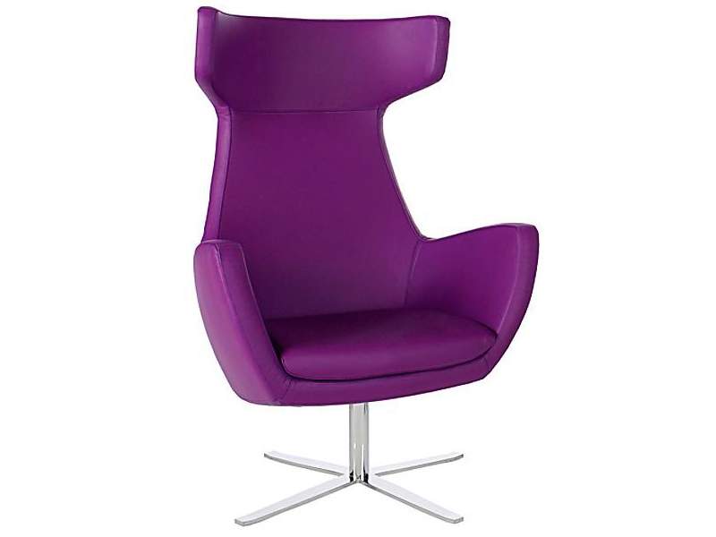 Loungesessel violett Büro Clubsessel Design Loungemöbel,, SMV Sitz- & Objektmöbel, XIS Wing