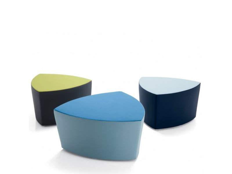 Möbel für Warte und Empfangsbereiche | Sitzinseln | Polsterhocker, Kastel, Kensho pouf