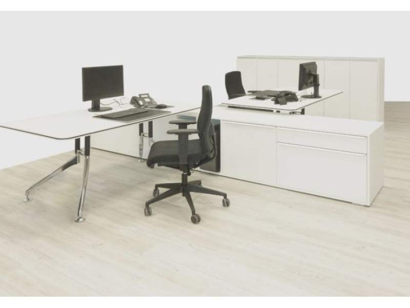 Weißer Schreibtisch | Büro Schreibtische weiß | Büromöbel, BUS, BUS WORKBENCH