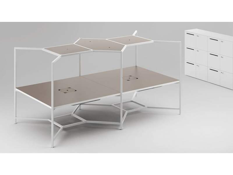 Schreibtisch modern | Büro Schreibtische Designer | Büromöbel, Fantoni, Hub
