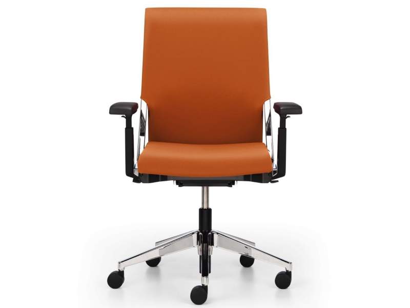 Drehstuhl Bürostuhl Design Bürostühle mit Armlehnen
Designer Bürostuhl Bürostühle kaufen Bürodrehstuhl orange Stoff Haworth Comforto 59