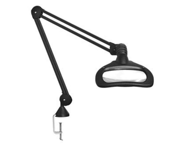 Klemmbare Tischlampe LED Schreibtischlampen LED Tischleuchte anklemmen Glamox Luxo, Wave LED ESD