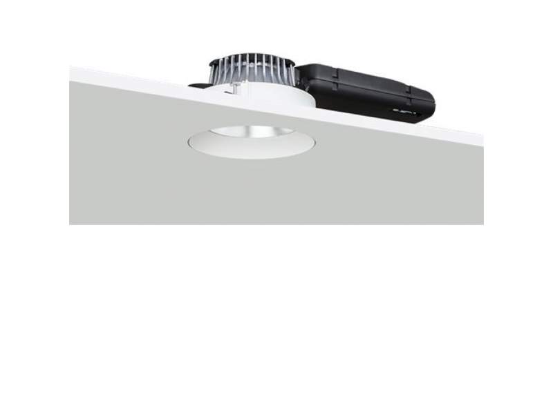 LED Deckenlampen Büro Deckenleuchten LED Spot Bürolampe, Glamox Luxo, D70 Trimless