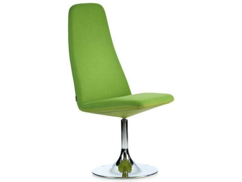 Clubsessel grün Loungesessel Säulenfuss Loungemöbel, Johanson Design, viggen