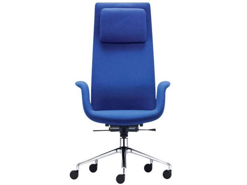 Chefstuhl, blau, hoher Rücken | Bürodrehstuhl, MARTINSTOLL, fenix