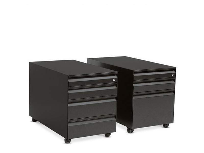 Rollcontainer Büro kleiner Büroschrank Rollen Bürocontainer abschließbar KIM, Ordine Korpus