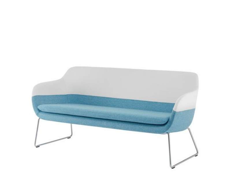Loungesofa blau weiss Sofa Lounge, Brunner, crona sofa