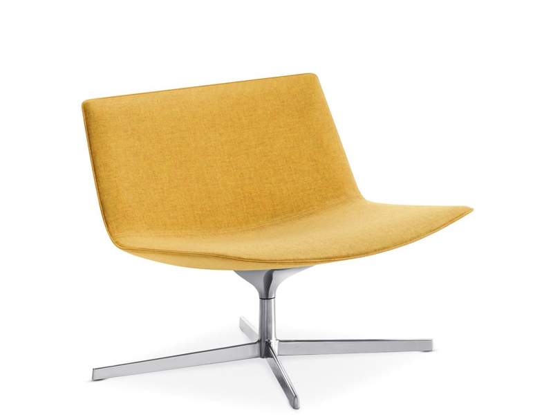 Clubsessel Büro gelb Loungesessel Design Loungemöbel, Arper, Catifa 80