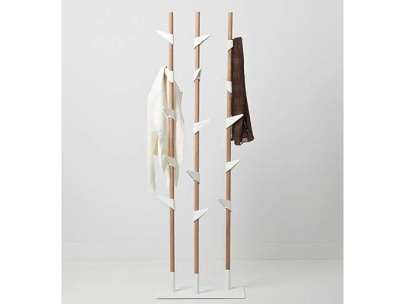 Kleiderständer Garderobe, Cascando, Bamboo