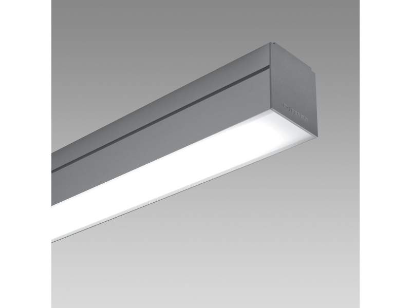 LED Deckeneinbaulampe weiß moderne Bürolampe länglich Lampe, Regent, Channel Deckenleuchte