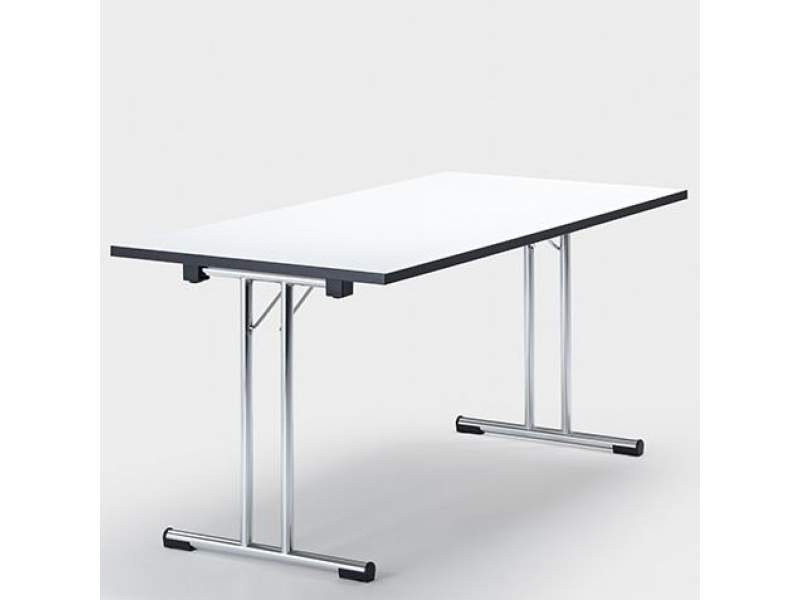 Klapptisch Schreibtisch zum klappen kleine Schreibtisch weiß mobil, Zemp, TUBUS TK22