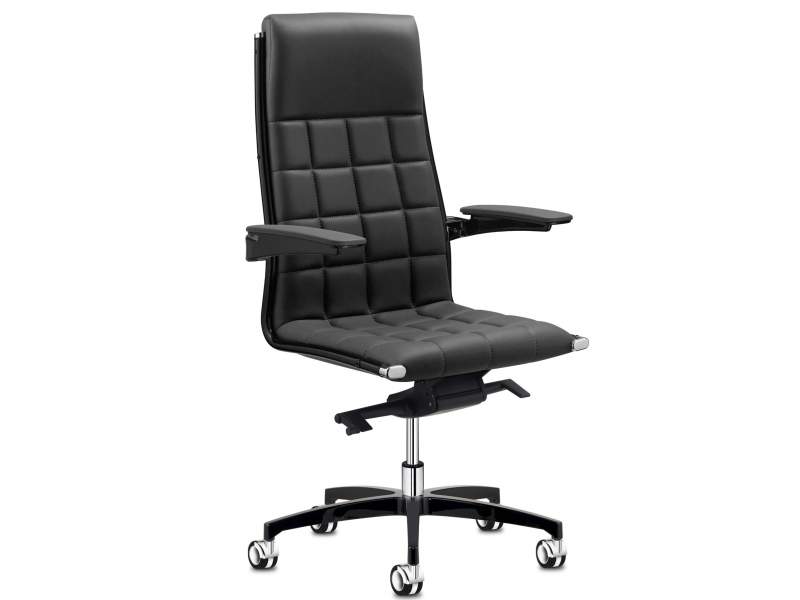 Ergonomischer Bürostuhl Leder Bürodrehstuhl, Sitland, Vega Hit