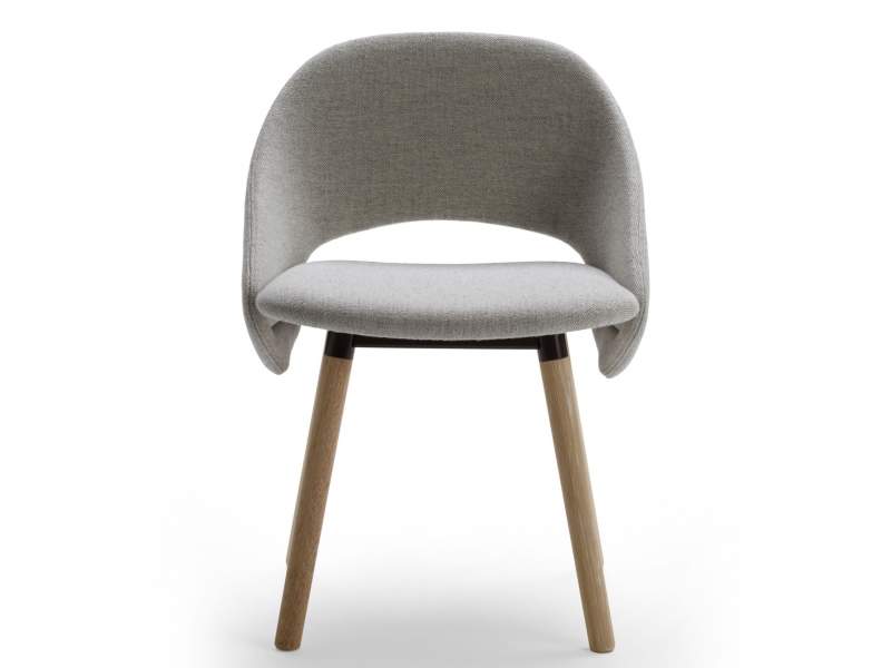 Besucherstuhl grau Besucherstühle Holz Konferenzstuhl Büro Konferenzstühle, offecct, Tailor