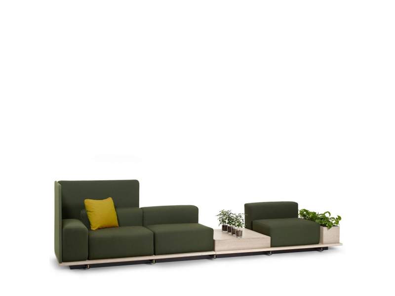 Möbel für Warte und Empfangsbereiche | Loungesofa | Modulare Sitzgruppen, offecct, Meet