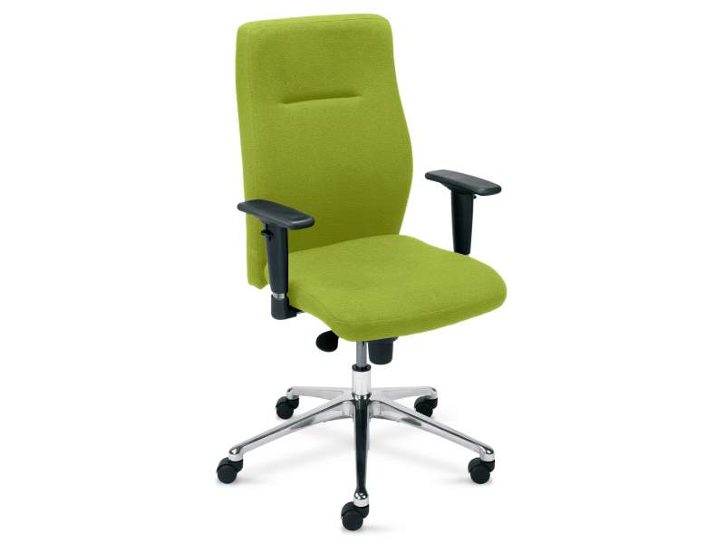 Ergonomischer Bürostuhl Stoffbezug Bürodrehstuhl, Nowy Styl, Nero