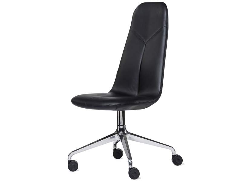 Konferenzstuhl Bürostuhl schwarz Bürodrehstuhl, Skandiform, Primo High