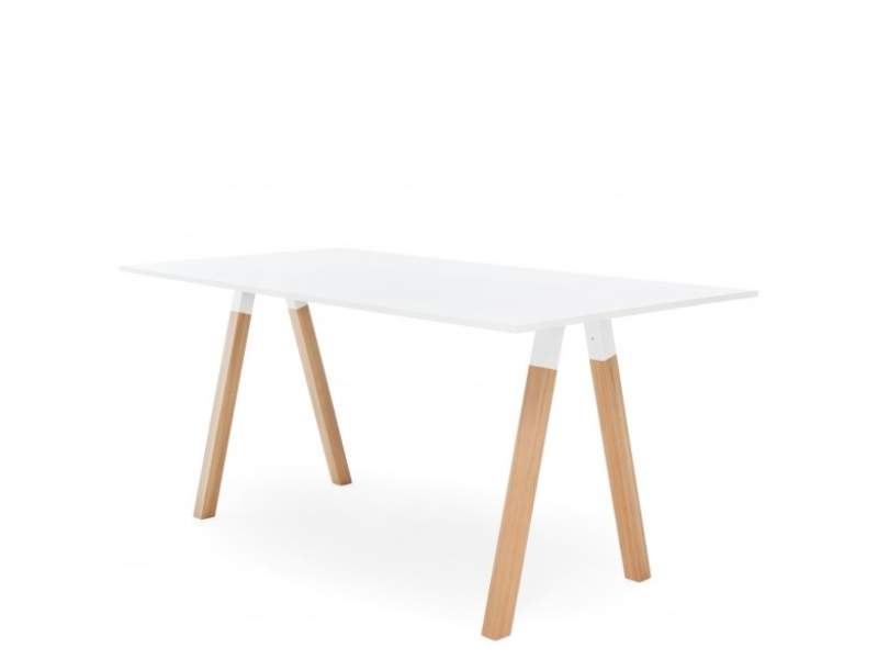 Weißer Schreibtisch modern Homeoffice Büro Schreibtische Design Büromöbel, Martela, FRANKIE