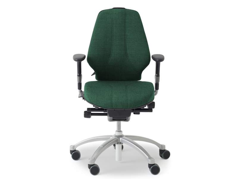 Bürostuhl grün Bürodrehstuhl moderne Bürostühle mit Armlehnen Flokk, RH Logic 300