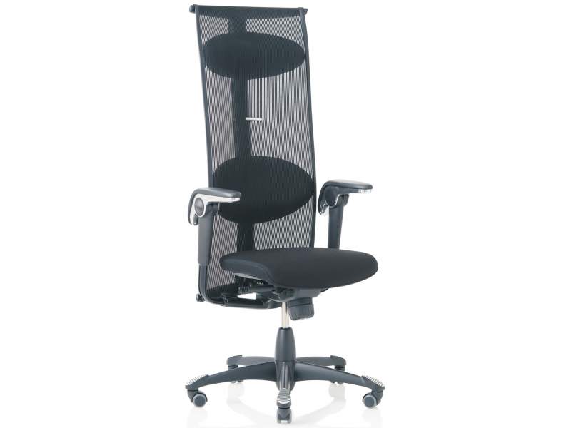 Hag Bürostuhl ergonomischer Bürodrehstuhl schwarz Flokk, HAG Inspiration