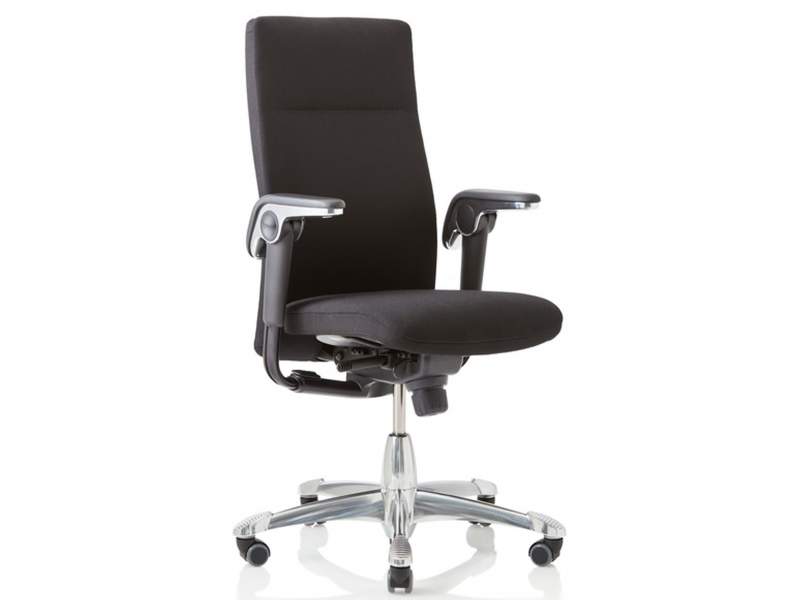 Hag Bürostuhl ergonomischer Bürodrehstuhl schwarz Flokk, HAG Tribute