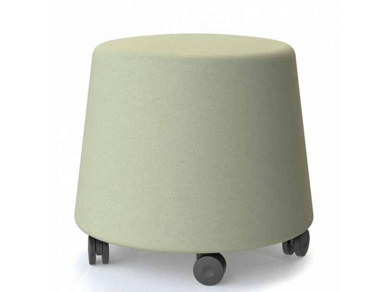 Hocker mit Rollen Polsterhocker Orangebox sully