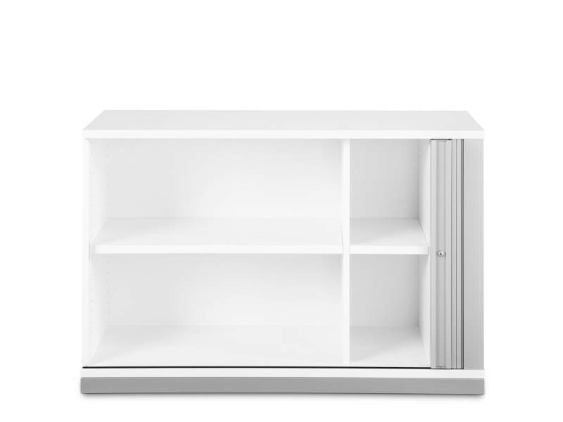 Rolladenschrank weiss Rolladenschränke Sideboard Büro, fm Büromöbel, Endless Querrroladenschrank
