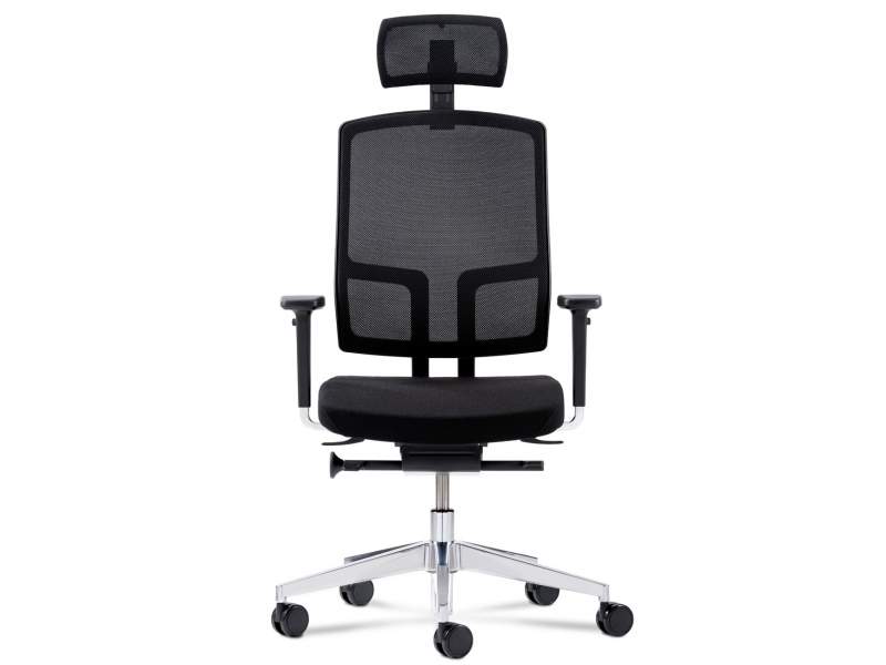 Drehstühle Büro schwarz Bürostühle mit Armlehnen, fm Büromöbel, NetGo